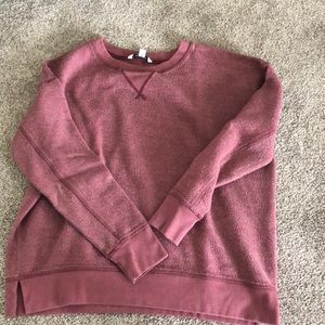 American Eagle inside out sweatshirt